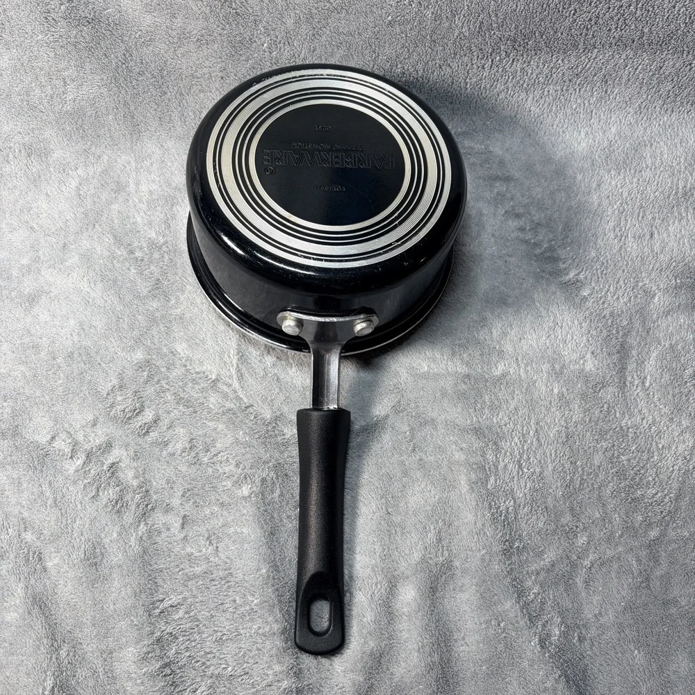 Farberware Easy Clean Pro 1 Qt Ceramic Nonstick Saucepan  Black